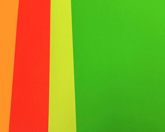 Fluorescent Colours 80gsm A4 (210x297mm)
