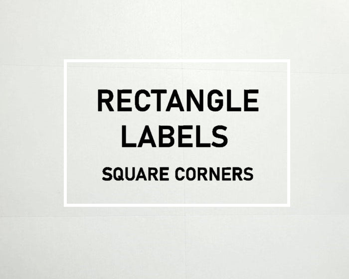 A4 Laser Labels | Rectangles/Squares with Square Corners