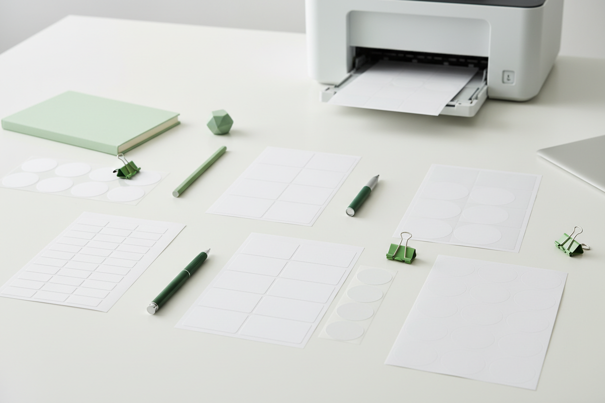 A4 Laser Labels | White Uncoated Paper Deepfreeze Adhesive