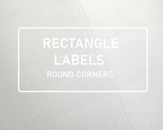 A4 Laser Labels | Rectangles/Squares with Round Corners