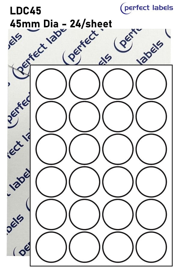 A4 Laser Labels | Circles