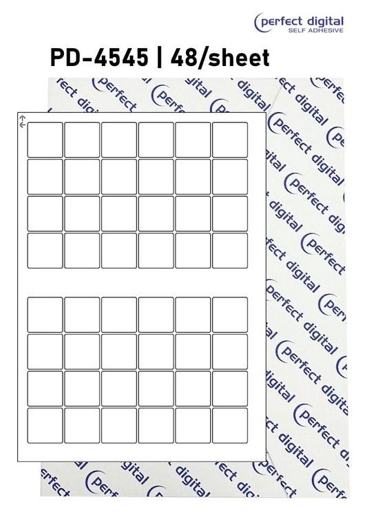 PD-4545 SRA3 Digital Labels 45x45mm Squares